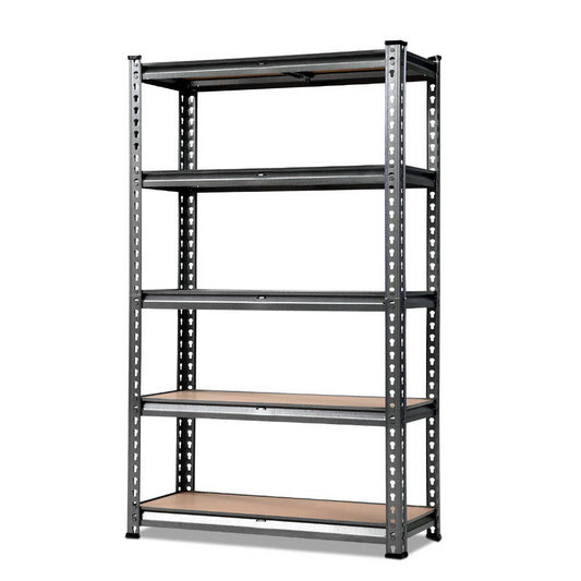 Giantz 1.8M Garage Shelving Warehouse Rack Pallet Racking Storage Shelf Charcoal - Cosy Abode