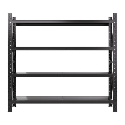 Giantz 2Mx1.8M Garage Shelving Warehouse Rack Pallet Racking Storage Shelf Black - Cosy Abode