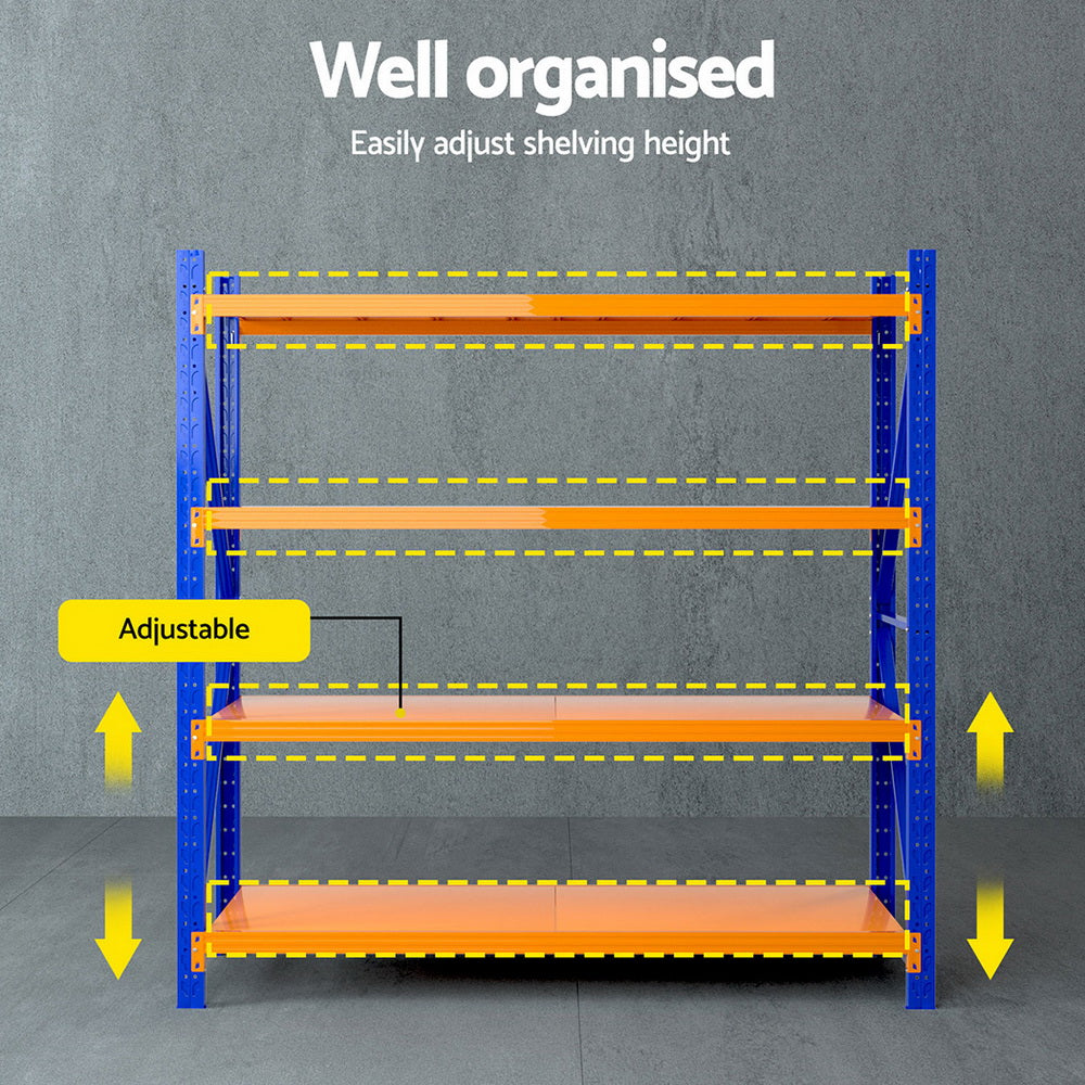 Giantz 2Mx1.8M Warehouse Shelving Garage Rack - Cosy Abode