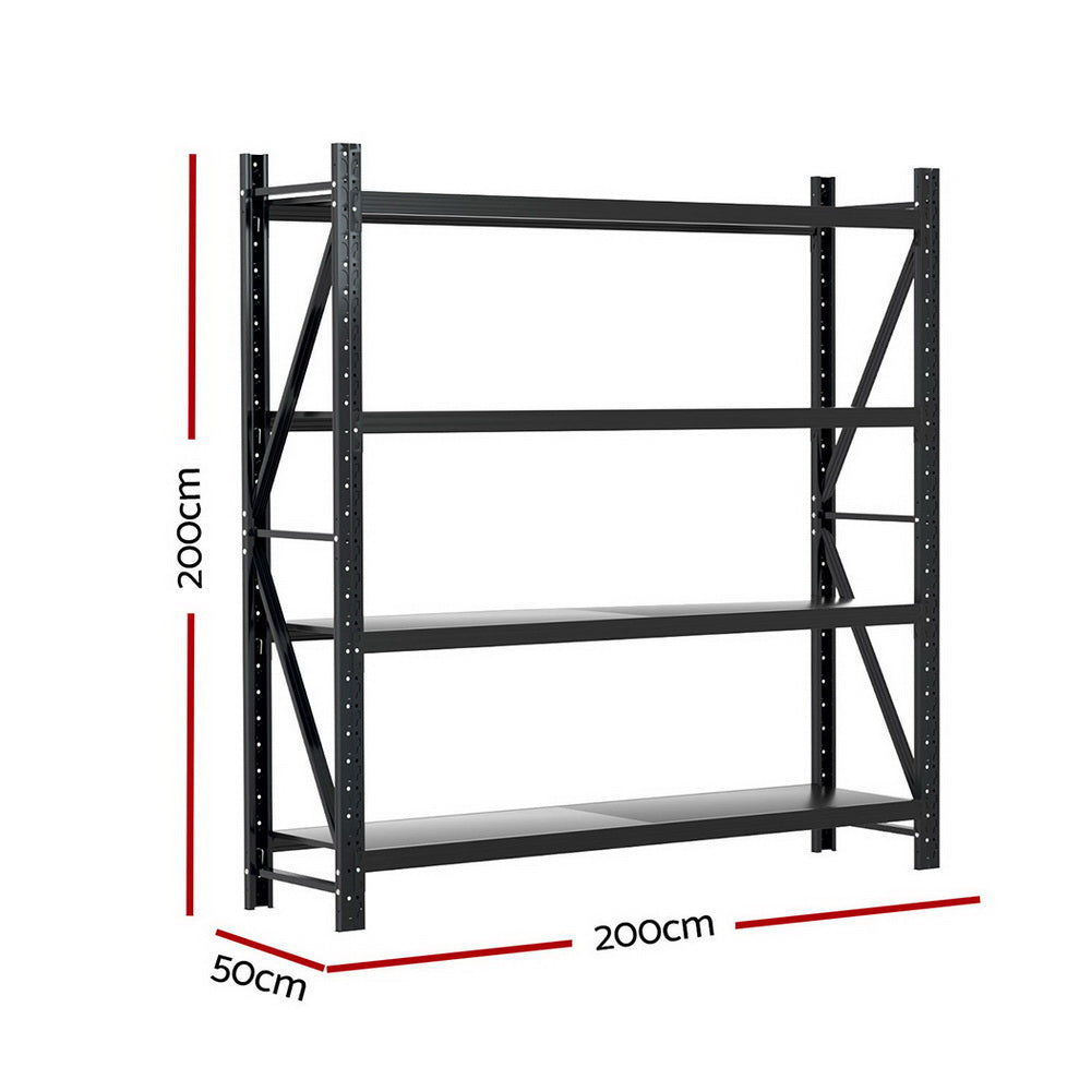Giantz 2Mx2M Warehouse Shelving Garage Rack - Cosy Abode