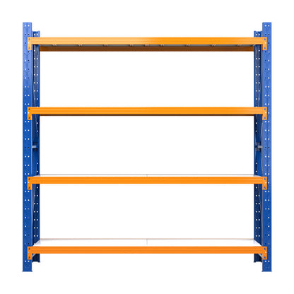 Giantz 2Mx2M Garage Shelving Warehouse Rack Pallet Racking Storage Shelf Blue - Cosy Abode