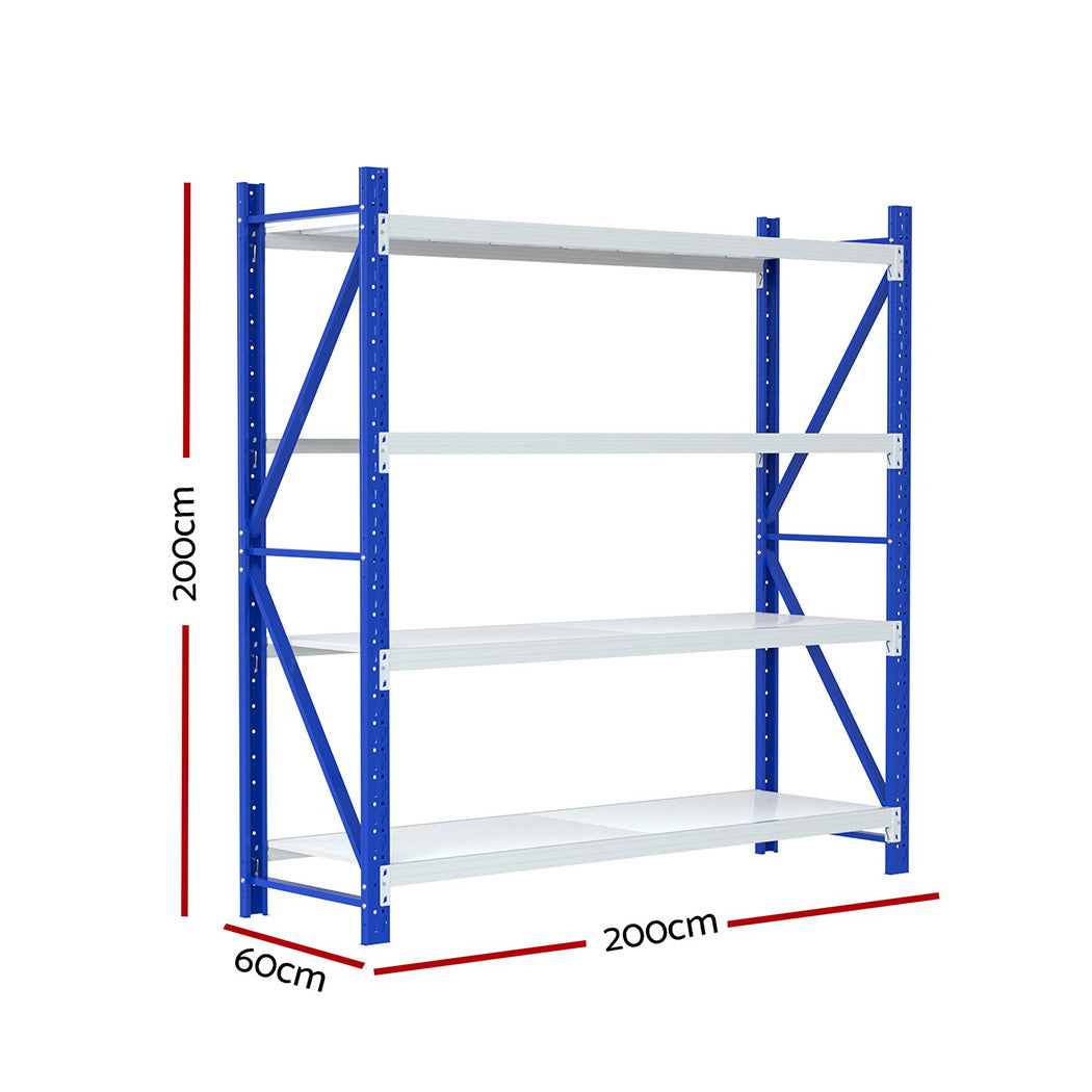 Giantz 2Mx2M Warehouse Shelving Garage Rack - Cosy Abode
