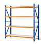 Giantz 2Mx2M Garage Shelving Warehouse Rack Pallet Racking Storage Shelf Blue - Cosy Abode