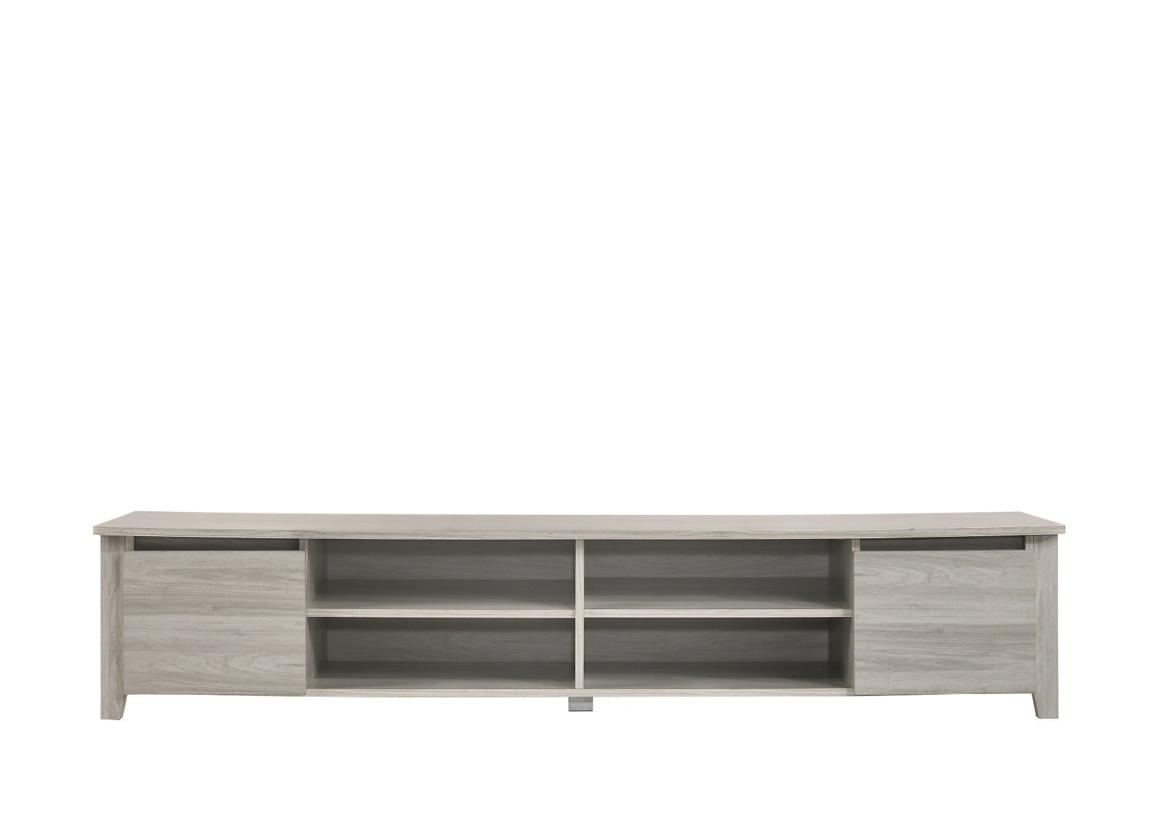 TV Stand Entertainment Unit 180cm In White Oak - Cosy Abode